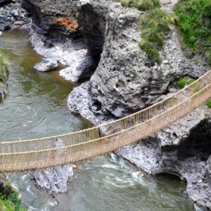 Exploring Q’arañahui and Qeswachaca the Last Rope Bridge